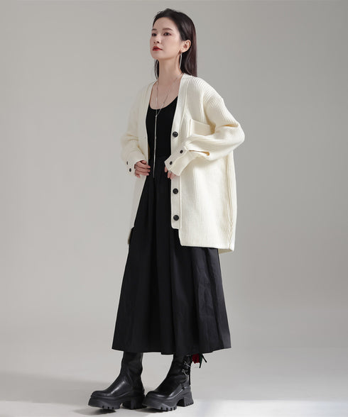 Rib Knit Cardigan